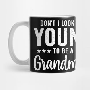 Best Grandma Art For Mom Mother Grandparents Day Grandmother Mug